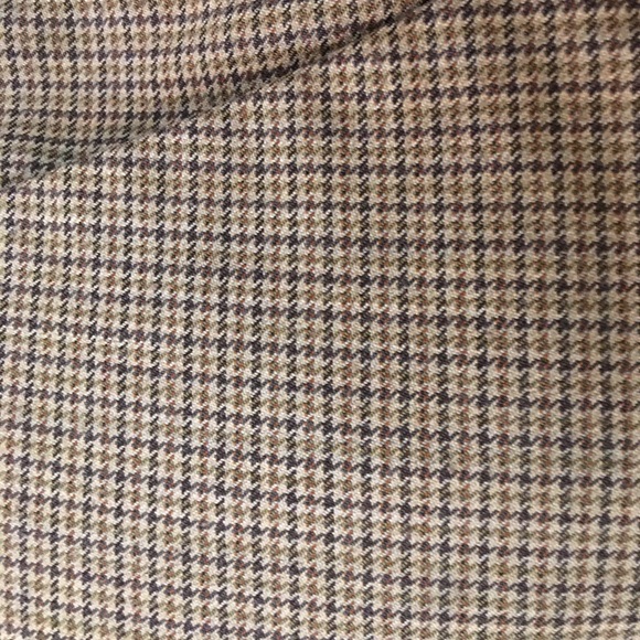 Express Design Studio, Ladies Editor Brown Plaid Dress Pants, Size 6. - Picture 3 of 7